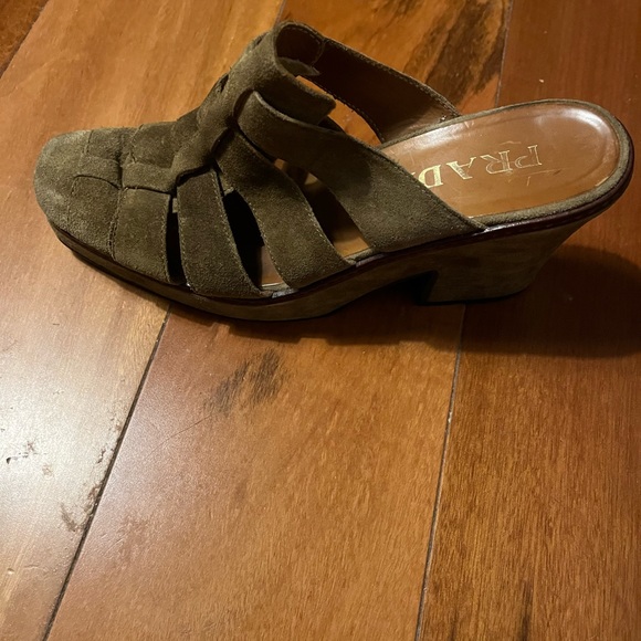 Prada suede sandals - Picture 3 of 4